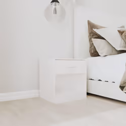 VidaXL 342585 Table de nuit et table de chevet Blanc