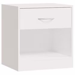 VidaXL 342585 Table de nuit et table de chevet Blanc - Vue supplémentaire 6