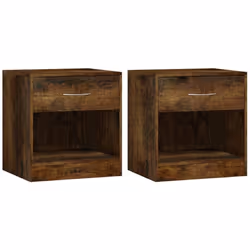 Ces tables de chevet au design simple mais élégant peuvent être utilisées comme tables de chevet ou supports de téléphone. Ma ...