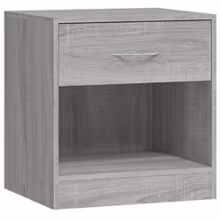 VidaXL 342587 Table de nuit et table de chevet Chêne - Vue supplémentaire 6