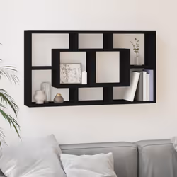 VidaXL 342589 étagères Bois Noir