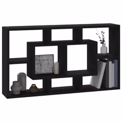 VidaXL 342589 étagères Bois Noir