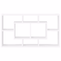 VidaXL 342591 étagères Bois Blanc - Vue supplémentaire 4