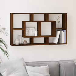 VidaXL 342592 étagères Bois Chêne, Marron