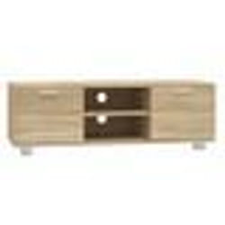 vidaXL Meuble TV Chêne sonoma 120x40,5x35 cm Bois d'ingénierie