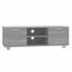 vidaXL Meuble TV Sonoma gris 120x40,5x35 cm Bois d'ingénierie