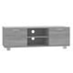 vidaXL Meuble TV Sonoma gris 120x40,5x35 cm Bois d'ingénierie