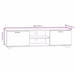 VidaXL 342624 Support TV et centre de divertissement - Vue supplémentaire 6