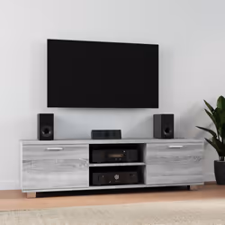 VidaXL 342627 Support TV et centre de divertissement