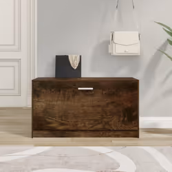 Rangez vos chaussures dans ce banc à chaussures pratique. C'est l'endroit idéal pour organiser vos chaussures. Matériau durab ...