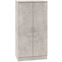 Vidaxl - Armoire à chaussures Gris béton 55x35x108 cm Bois d'ingénierie