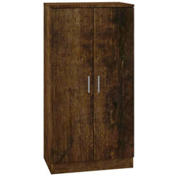 Armoire à chaussures Chêne fumé 55x35x108 cm Bois d'ingénierie Vidaxl