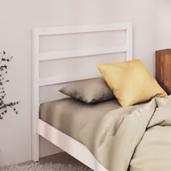 VidaXL 817621 tête de lit et pied de lit Blanc
