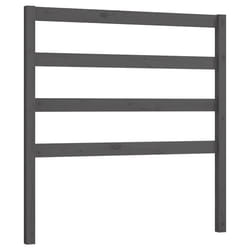 VidaXL 817622 tête de lit et pied de lit Gris