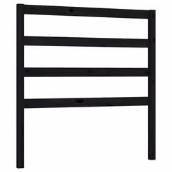 VidaXL 817624, Noir, Bois de pin, 960 mm, 100 cm, 40 mm