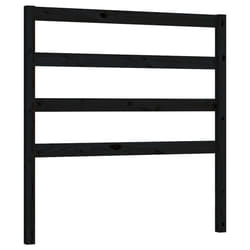 VidaXL 817624 tête de lit et pied de lit Noir