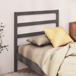 VidaXL 817627 tête de lit et pied de lit Gris