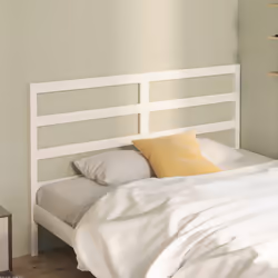 VidaXL 817631 tête de lit et pied de lit Blanc
