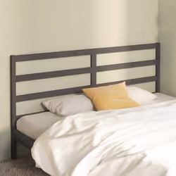 VidaXL 817637 tête de lit et pied de lit Gris