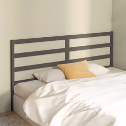 VidaXL 817637 tête de lit et pied de lit Gris