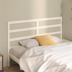 VidaXL 817651 tête de lit et pied de lit Blanc