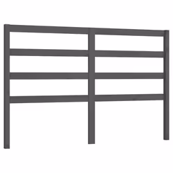 VidaXL 817652, Gris, Bois de pin, 1660 mm, 100 cm, 40 mm