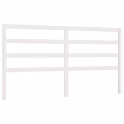 VidaXL 817656, Blanc, Bois de pin, 1860 mm, 100 cm, 40 mm