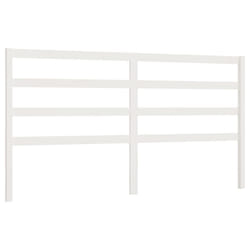 VidaXL 817656 tête de lit et pied de lit Blanc