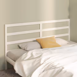 VidaXL 817656 tête de lit et pied de lit Blanc