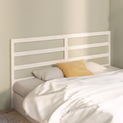 VidaXL 817656 tête de lit et pied de lit Blanc