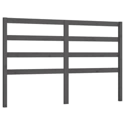VidaXL 817657 tête de lit et pied de lit Gris