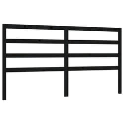 VidaXL 817659 tête de lit et pied de lit Noir