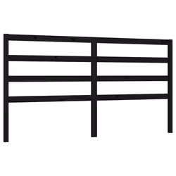 VidaXL 817664, Noir, Bois de pin, 2060 mm, 100 cm, 40 mm