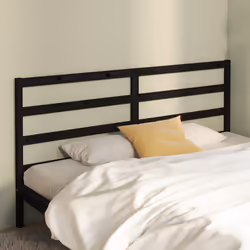 VidaXL 817664 tête de lit et pied de lit Noir