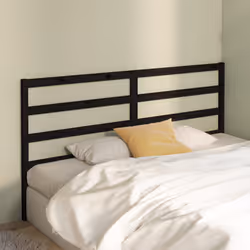 VidaXL 817664 tête de lit et pied de lit Noir