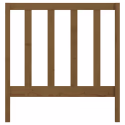 VidaXL 817668 tête de lit et pied de lit Marron - Vue supplémentaire 4