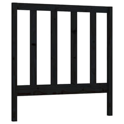 VidaXL 817669 tête de lit et pied de lit Noir
