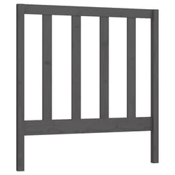 VidaXL 817677 tête de lit et pied de lit Gris