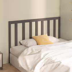 VidaXL 817687 tête de lit et pied de lit Gris