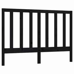 VidaXL 817694, Noir, Bois de pin, 1460 mm, 100 cm, 40 mm