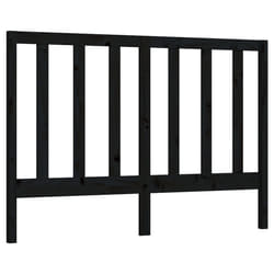 VidaXL 817699 tête de lit et pied de lit Noir
