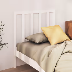 VidaXL 817716 tête de lit et pied de lit Blanc