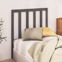 VidaXL 817717 tête de lit et pied de lit Gris