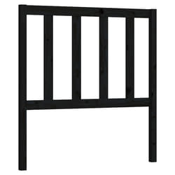 VidaXL 817719 tête de lit et pied de lit Noir