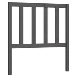 VidaXL 817722 tête de lit et pied de lit Gris