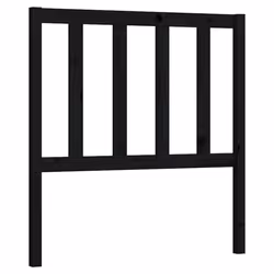VidaXL 817729, Noir, Bois de pin, 1060 mm, 100 cm, 40 mm