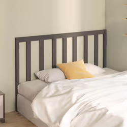 VidaXL 817732 tête de lit et pied de lit Gris