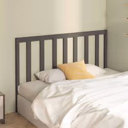 VidaXL 817737 tête de lit et pied de lit Gris