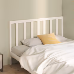 VidaXL 817746 tête de lit et pied de lit Blanc