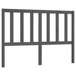 VidaXL 817747 tête de lit et pied de lit Gris